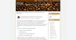 Desktop Screenshot of kaffeetests.de